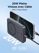 UGREEN Nexode Qi2 15W Batterie Externe 10000mAh 20W Certifié Compatible avec MagSafe iPhone 17 16 15 14 13 12 Air Plus Pro Max Power Bank Induction USB C Charge Rapide Chargeur Portable Magnétique - 4