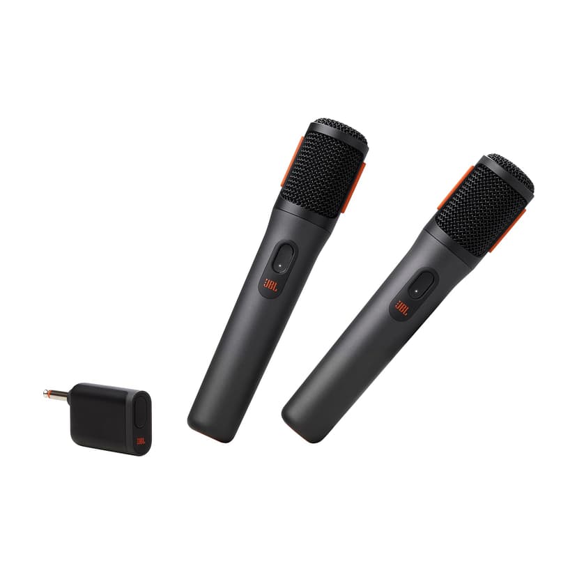 JBL Partybox Digital Wireless Microphones for JBL Partybox Speakers with Wireless Dongle, Stable 2.4 GHz Connection, 20 Hours Playtime, in Black - 5