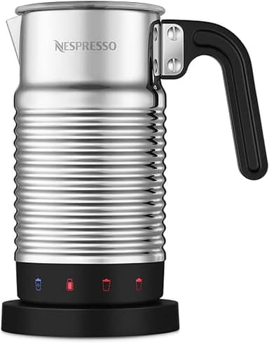 NESPRESSO Aeroccino 4 Milk Frother, Electric Foam Maker f…