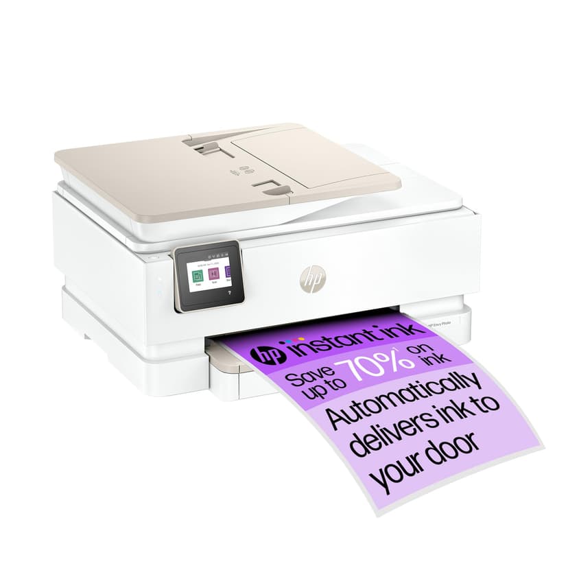HP Envy Photo 7934 All in One Printer | Wireless | Print, Scan & Copy | 6 months free Instant Ink | Automatic 2-sided photo printing | Touchscreen | Dedicated Photo tray | Automatic Document Feeder - 2