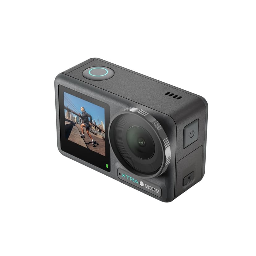 Xtra Action Camera, 1/1.3" Sensor & 4K Cinematic Video, Hyper Stabilization, Waterproof Camera to 52 Ft, 3-Hour Battery, Universal Quick Mount, Vlogging Camera for Adventure Photography - 8