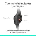Logitech H390 Casque Filaire pour PC/Ordinateur Portable, Casque stéréo avec Microphone Anti-Parasite, stéréo, Commandes intégrées, certifié Works with Chromebook - Noir - 4