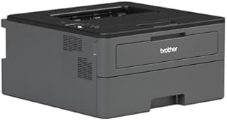 Brother HL-L2375DW Mono Laser Printer - Single Function, Wireless/USB 2.0, 2 Sided Printing, A4 Printer, Small Office/Home Office Printer, Dark Grey/Black