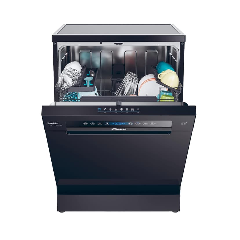 DISHWASHER 15 CUTLERY 46DB BLACK CLASS C - 1