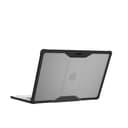 URBAN ARMOR GEAR Plyo Case pour Apple MacBook Air 15 Housse (M4 / M3 / M2-2025/2024 / 2023) (Résistante aux Chutes, Fentes d'aération intégrées) Ice/Noir (Transparent) - 6
