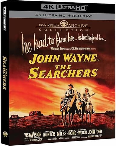 The Searchers [Blu-Ray] [Region Free] (IMPORT) (Pas de ve…