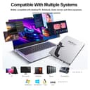 Netac SSD 256GB Internal Solid State Drive SATA SSD 2.5' Up to 510MB/s Faster than HDD for Laptop Computer Upgrade(Silver Gray 256GB) - 5