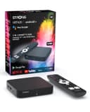 STRONG SRT420 Hybrid Streaming Box Android TV + TNT, 4K, HDR, Dolby® Digital and Dolby® Digital Plus, Chromecast, Voice Assistant Google, Netflix, Disney+, Prime, WiFi, Ethernet, Bluetooth - 1
