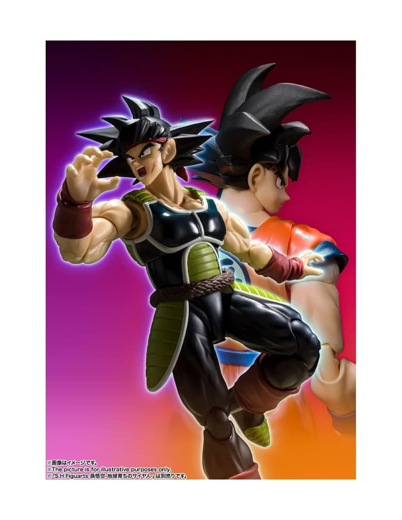 TAMASHII NATIONS DRAGON BALL Z - Bardock - Figurine SH Figuarts 15cm, BAS60333 - 8