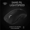 Logitech G PRO X SUPERLIGHT Wireless Gaming Mouse,Rechargeable, PC/Mac, (German Packaging) - Black - 4