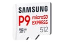 Samsung P9 Express microSD-Express 512 Go, Carte mémoire pour Console de Jeux, Vitesses de Lecture/écriture jusqu'à 800 Mo/s, pour vidéo 4K UHD et appareils Photo, MB-MK256T/WW - 3