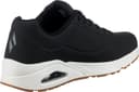 Skechers Men's Uno Stand on Air Sneaker, Dark Black Durabuck Trim, 8 UK - 6