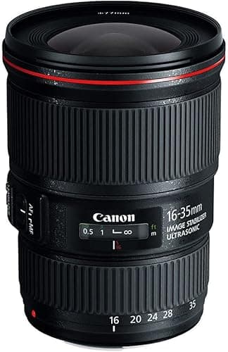 Canon EF Objectif 16-35 mm f/4 L is USM Noir