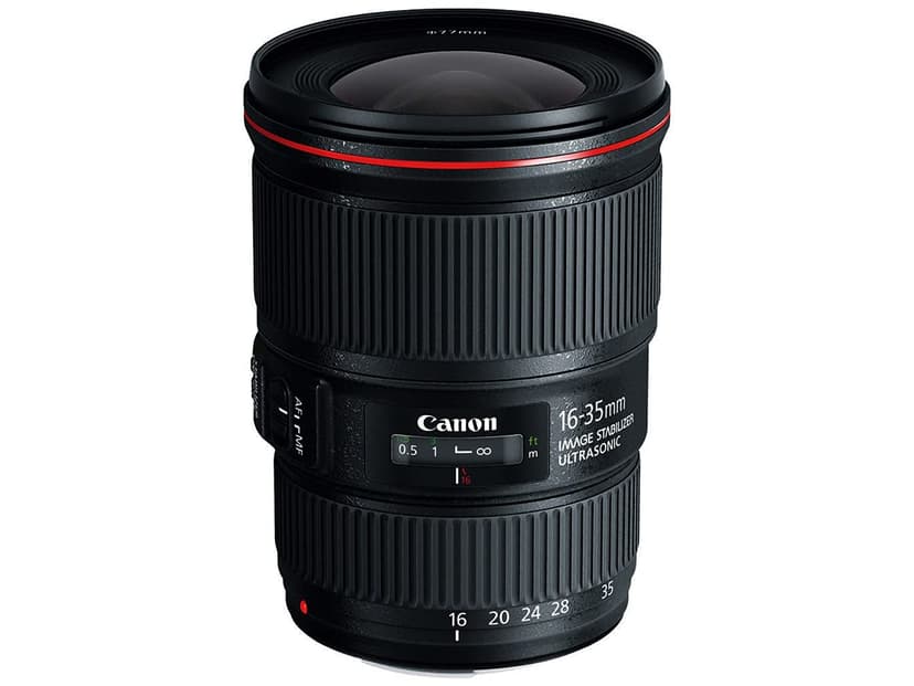Canon EF Objectif 16-35 mm f/4 L is USM Noir - 1