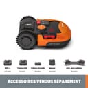 Worx Landroid M WR141E Mähroboter / Akkurasenmäher für kleine Gärten bis 500 qm / Selbstfahrender Rasenmäher für einen sauberen Rasenschnitt - 9