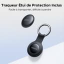 UGREEN FineTrack Mini 2 Pcak Compatible with Apple Find My (iOS only), Tracker Tag with 18-Month Replaceable Battery, 80dB Volume, Bluetooth Finder for Keys, Wallet, Luggage (Includes 2 Tag Holders) - 8