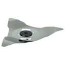 vhbw 2X Replacement Blade Compatible with Robomow RC304u, RC306, RC308, RC308PRO, RC304PRO Cordless Lawnmower - Cutter Blades, Silver, Stainless Steel - 3