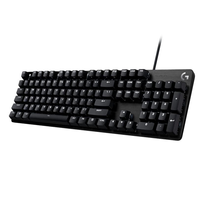 Logitech G413 SE Full-Size Mechanical Gaming Keyboard - Backlit Keyboard with Tactile Mechanical Switches, QWERTY US International Layout - Black - 2
