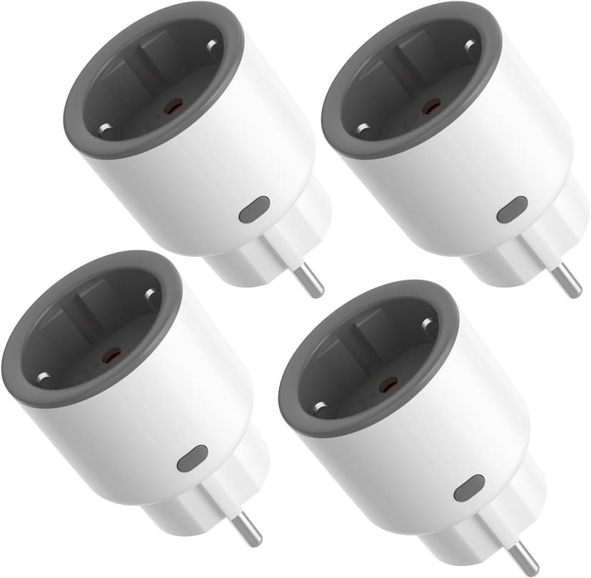 SONOFF S60ZBTPF Zigbee Smart Socket – Remote Control, Energy Monitor, Timer, Overload Protection, Repeater, eWeLink Compatible-4 Pack - 1