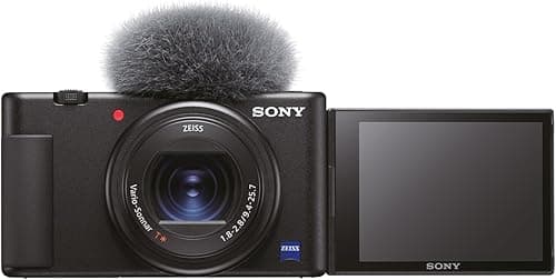 Sony Vlog camera ZV-1 | Digital Camera (Vari-angle Screen for Vlogging, 4K Video)