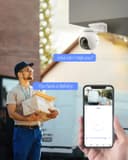 EZVIZ 2K Battery Camera Wireless Outdoor, No Subscription, Solar Panel Compatible, Auto Tracking, Human Detection, 360° Pan Tilt, Color Night Vision, Two Way Audio, Alarm, Alexa Google Control(CB8) - 9