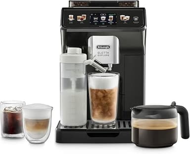 De'Longhi Eletta Explore Cold Brew ECAM452.67.G, Barista …