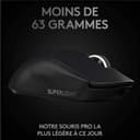 Logitech G PRO X SUPERLIGHT Wireless Gaming Mouse,Rechargeable, PC/Mac, (German Packaging) - Black - 3