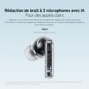 XIAOMI REDMI Buds 8 Pro, True Wireless Bluetooth Earbuds in-ear, 55dB Active Noise Cancelling, Triple driver, Hi-Res HiFi Sound, Dolby Audio, 33h+ Battery Life, Bluetooth 5.4, IP54, Glacier Blue - 2
