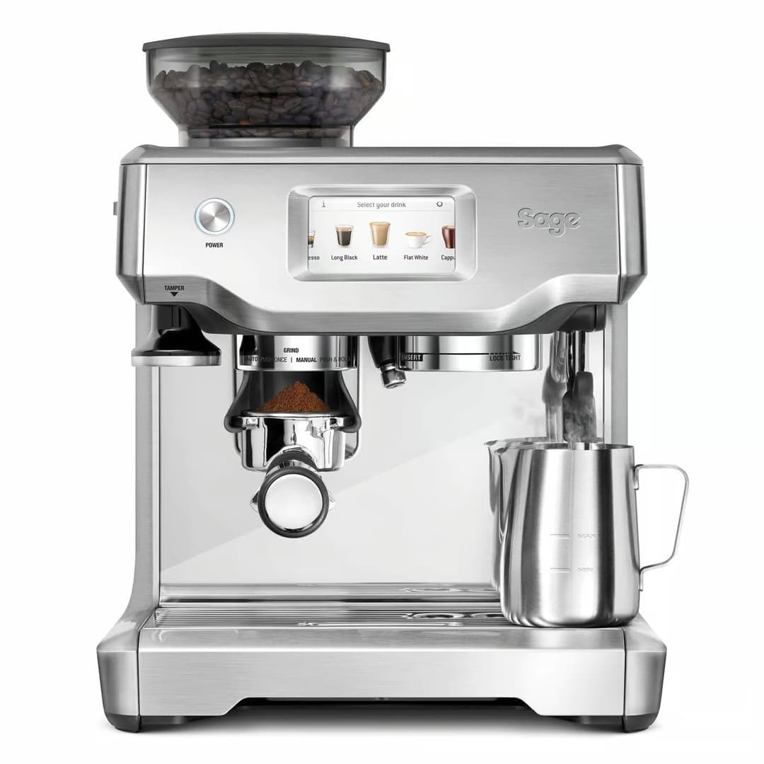 Sage Espresso the Barista Touch brushed stainless steel