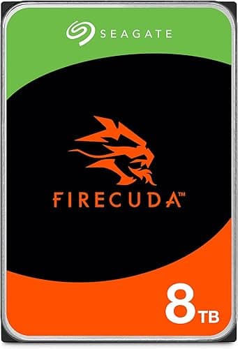 Seagate FireCuda HDD 8TB, Internal Hard Drive HDD, 3.5 In…