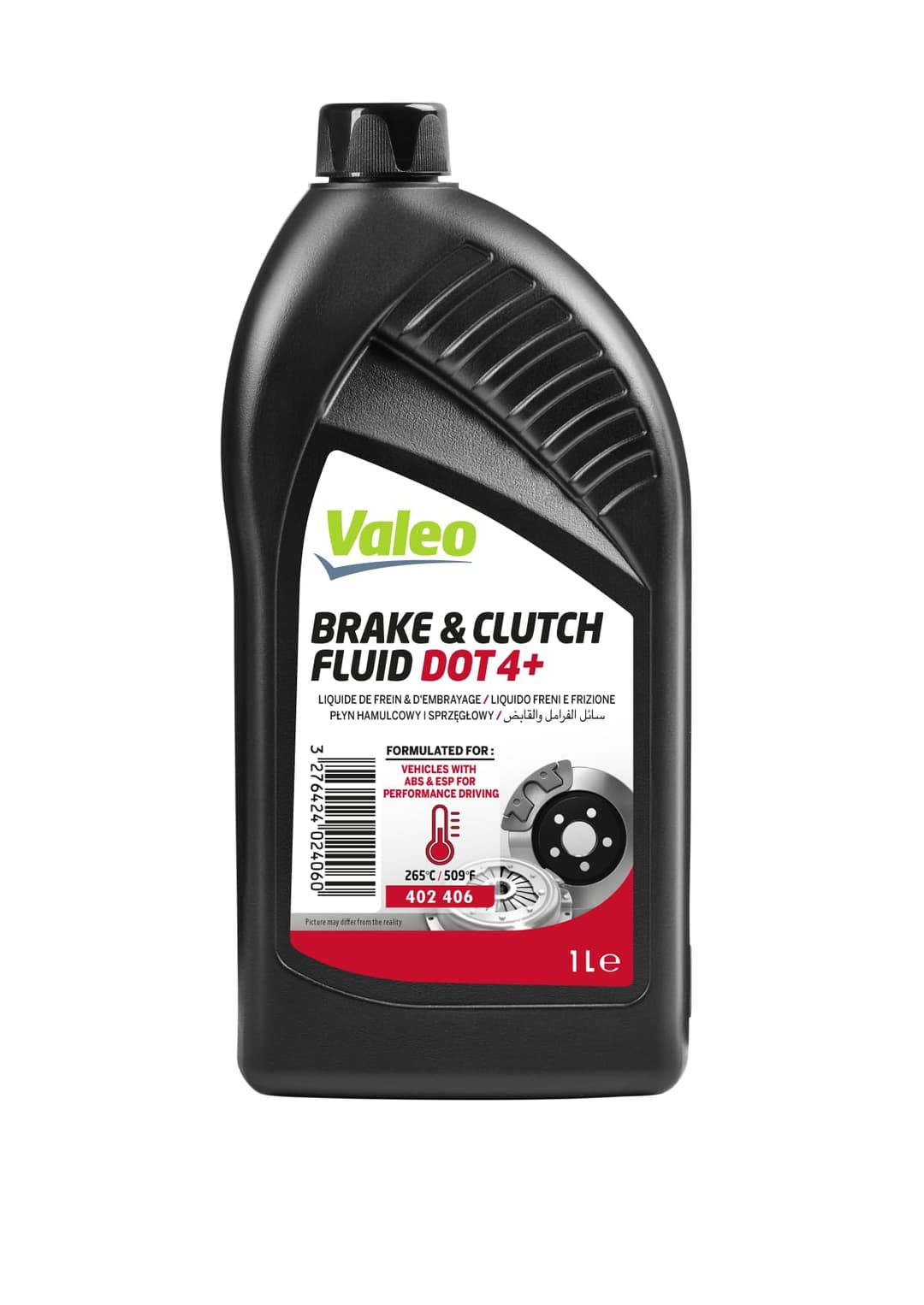 Valeo BRAKE SYSTEMS Brake Fluid 402406, Specification: LHM, Content [litre]: 1, Packing Type: Bottle