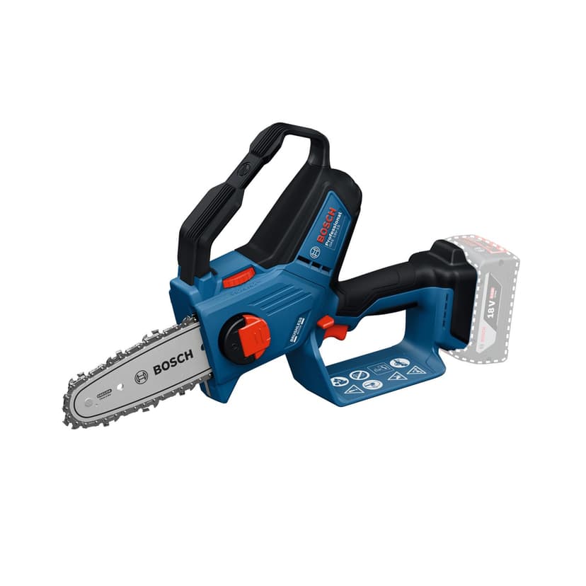 Bosch Professional 18V System Pruner Saw GKE 18V-15 (up to 350 cuts per Charge, DIY cuts of up to 13 cm, brushless Motor, incl. Scabbard 15cm, Without Battery) - 1