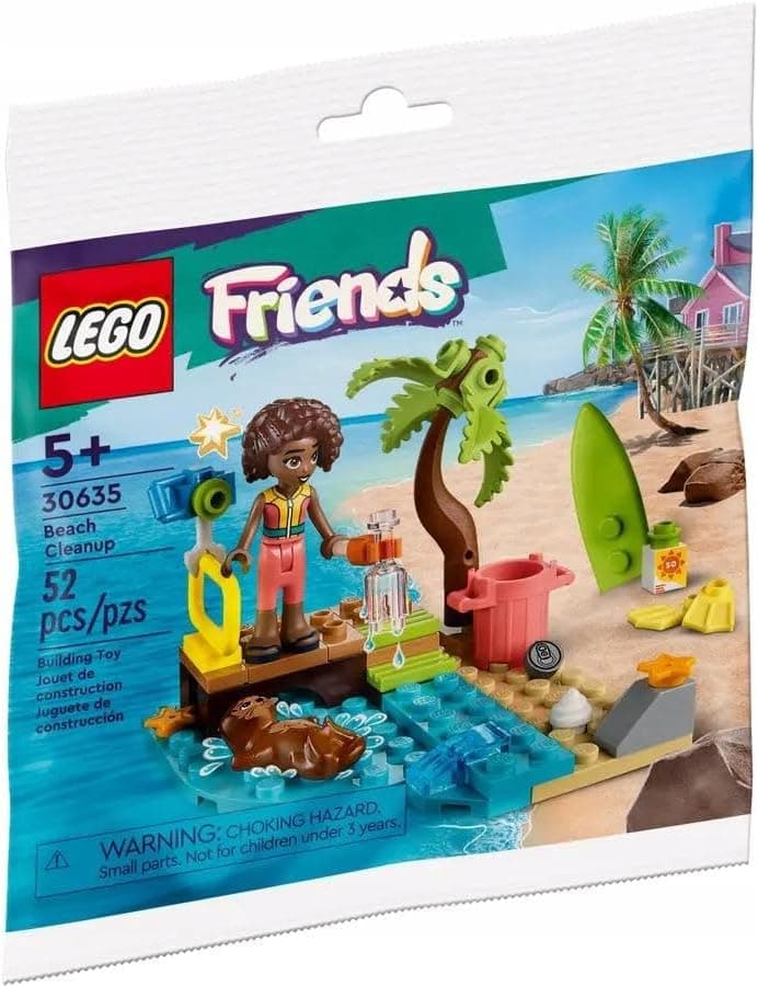 LEGO 30635 Friends Beach Cleanup Polybag - 1