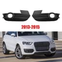 Fog Light Cover Car Front Left Right Bumper Fog Light Grille Cover Cap Car-styling For A-udi Q3 2013 2014 2015 2016 2017 2018 2019 2020 2021 Front Bumper Grille(2013-2015,Right) - 3