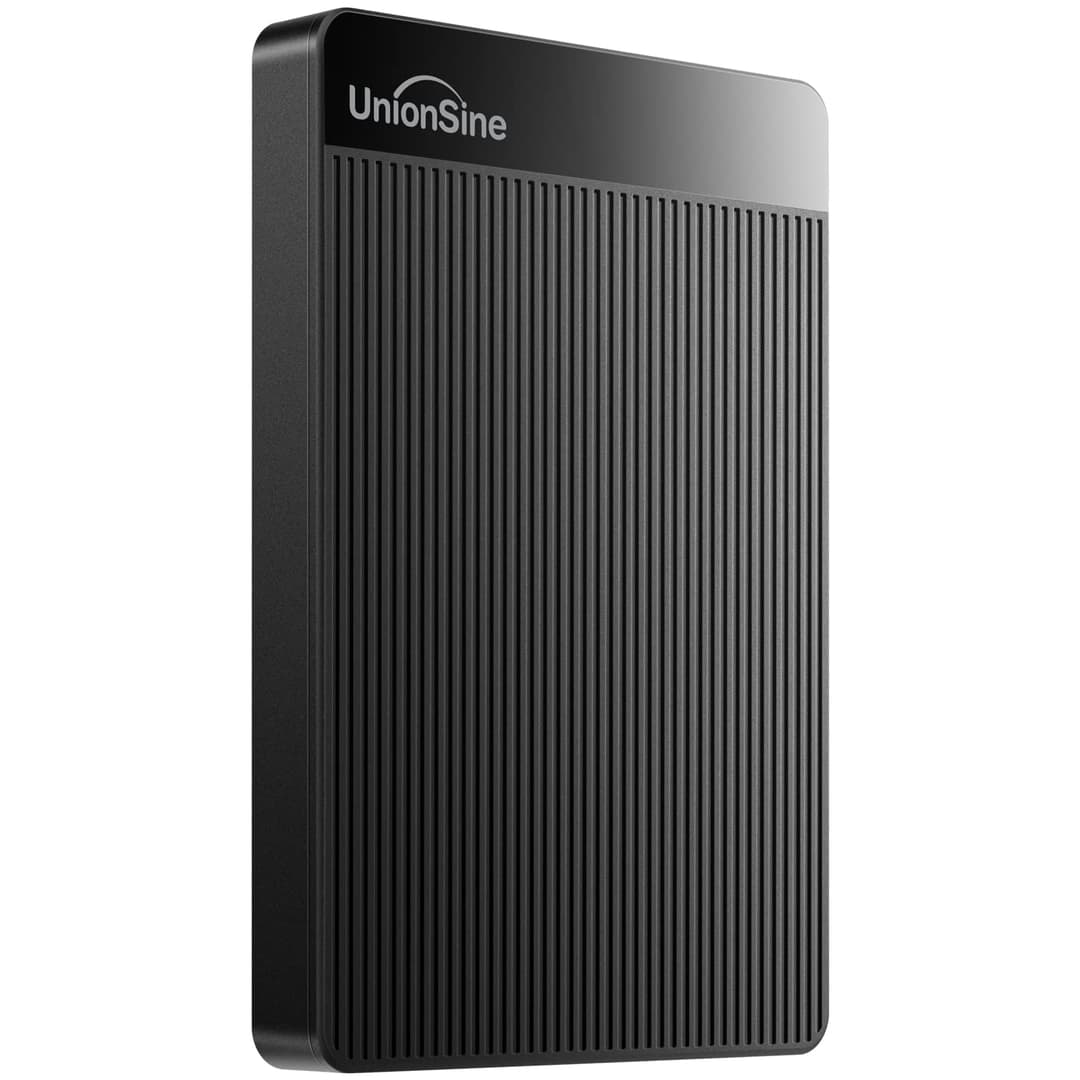UnionSine External Hard Drive 1TB Ultra Slim Portable Hard Drive USB 3.0 HDD Storage Compatible for PC,Mac, Laptop, Xbox, Xbox one, PS4(Blue) HD2510