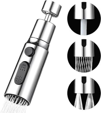 OSDUE Douchette Evier Cuisine Robinet 360 Degres, 3 Modes…