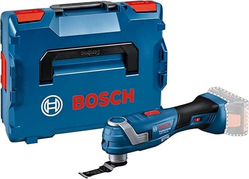 Bosch Professional 18V System Cordless Multi Tool GOP 18V-34 (brushless Motor, Vibration Control, 180 mm Slim Grip, incl. 1x Saw Blade, L-BOXX)