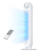 Dreo ventilateur colonne silencieux, Vitesse 7,6 m/s - Oscillant à 90° ventilateurs tour pour chambre, 92 cm de haut, Télécommande incluse, 4 vitesses, 4 modes, minuterie 8H, Noir - Nomad One - 1
