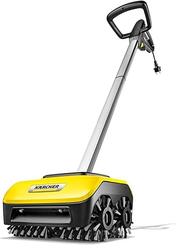 Kärcher Patio Cleaner PCL 6, Max. pressure 10 bar, Water flow max. 180 l/h, Working width 300 mm, Brush rotation: 600-800 rpm, For Wood, Composite Surfaces, Stone Slabs