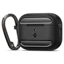 Spigen Rugged Armor Case Compatible with AirPods Pro 3 (2025) - Matte Black - 1
