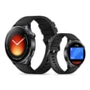XIAOMI Watch 5 47 mm, Montre connectée Wear OS by Google, paiement sans Contact NFC, IA Gemini, écran 1,54", Jusqu’à 6 Jours d’autonomie, GPS Fitness, Android Uniquement, Bluetooth, Noir - 1
