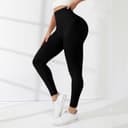 riou Compression Leggings for Women, 3D Anti Cellulite Leggings - Lipedema Compression Leggings Slimming Scrunch Bums Legging High Waist Seamless Tummy Control Legging Butt Lift Black - 4