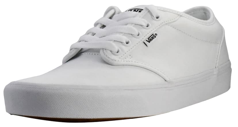 Vans Men's Atwood Sneaker, Canvas White/White, 7.5 UK - 1