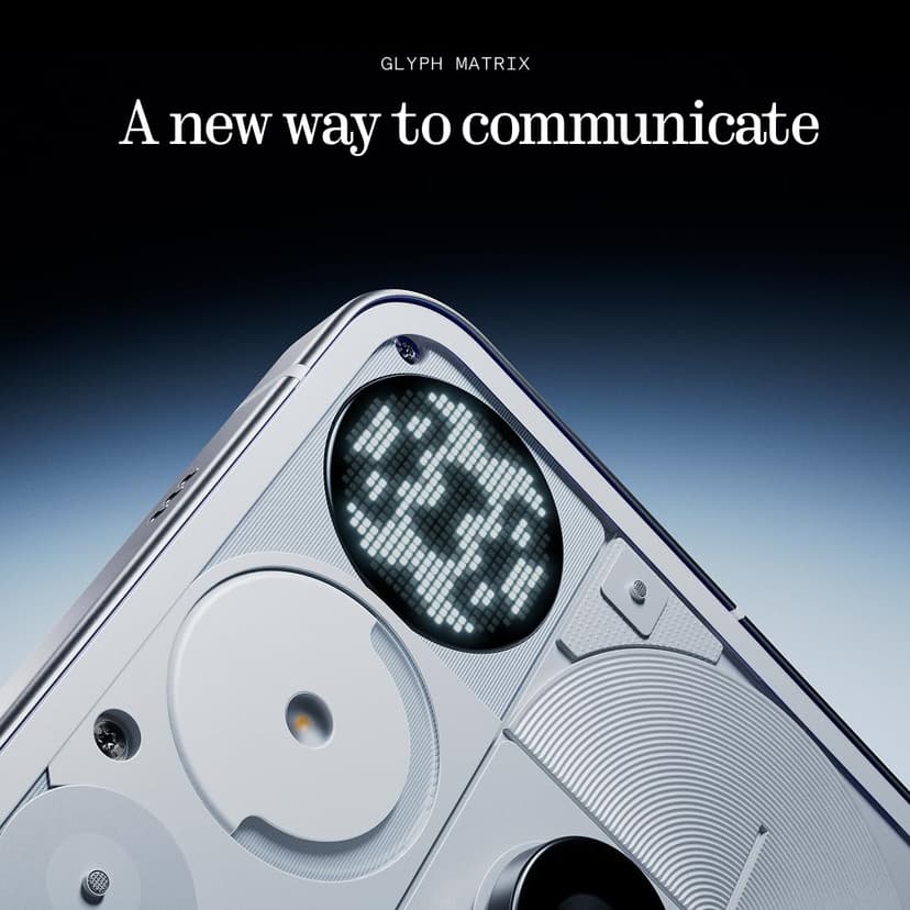 Nothing Phone (3) - Smartphone with 50 MP Triple Rear Camera system, 24 Hour Silicon Carbon Long Lasting Battery, 6.67" 120Hz AMOLED Display and Glyph Matrix, 12GB + 256GB - White - 5