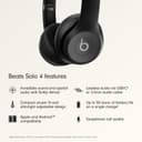 Beats Solo 4 – Casque Supra-auriculaire sans Fil Bluetooth, Apple et Android Compatible, 50 Heures d’autonomie – Noir Mat - 2