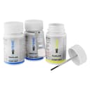 MG PRIME Peinture voiture Kit de stylo retouche pour Nissan QNC Glaze White Pearl/Blanc Perle Nacre de fond, de base, de vernis de 50ml par flacon - 1