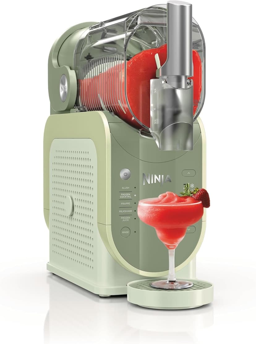Ninja SLUSHi FS301EUTG Slushie Maker for Ice Cocktails, Frappe, Smoothies and Frozen Juices, No Ice Making or Prepping Needed, WhisperChill Technology, 1.9L Capacity - 1