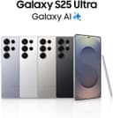 Samsung Galaxy ​S25 Ultra 5G (2025) ​1TB ​Storage​ + 12GB RAM SM-S938B ​Qualcomm Snapdragon 8 Elite SIM Free Factory Unlocked​ Android 15 Smartphone (Titanium Black) - 6