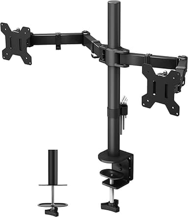 BONTEC Support Ecran PC 2 Ecran pour Moniteurs de 13-27 P…