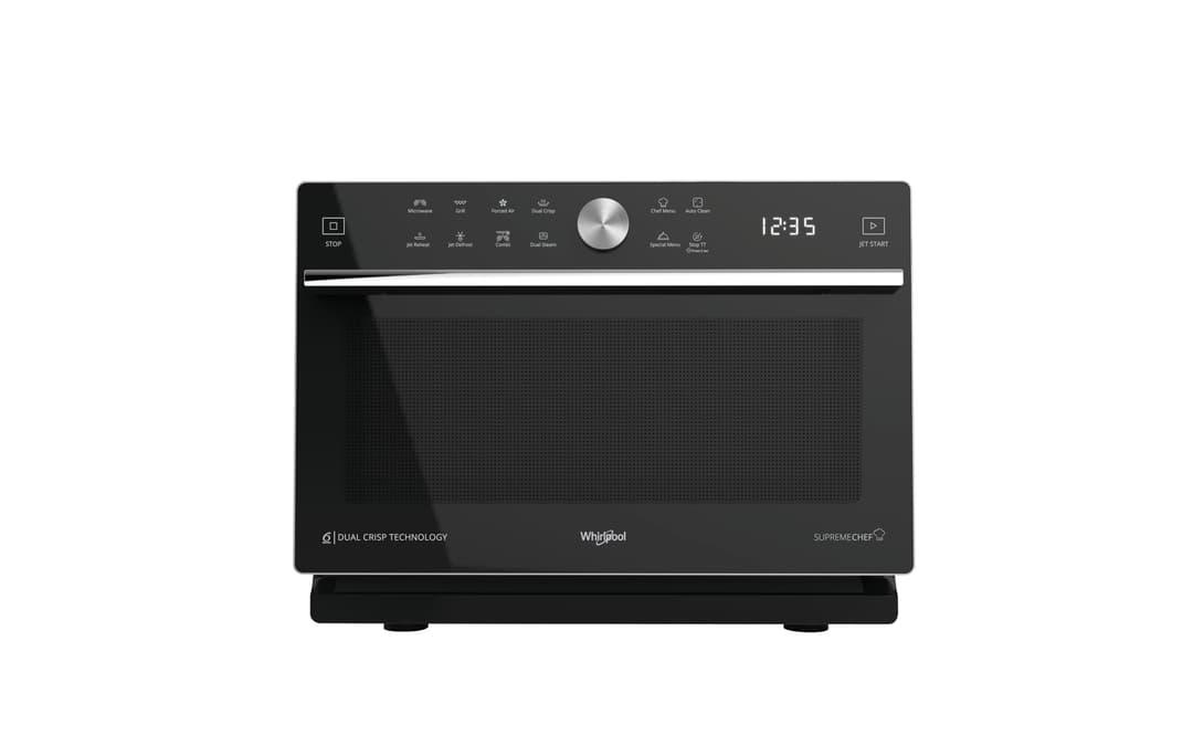 Whirlpool - MWP 339 SB Supreme Chef microwave oven, 33 L cavity, silver colour, MW combi, touch sensor control, power MWO 900 W, grill power 1200 W